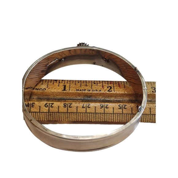 Antique Art Deco Signed A Gold Filled Bracelet (2422) - Picture 5 of 6